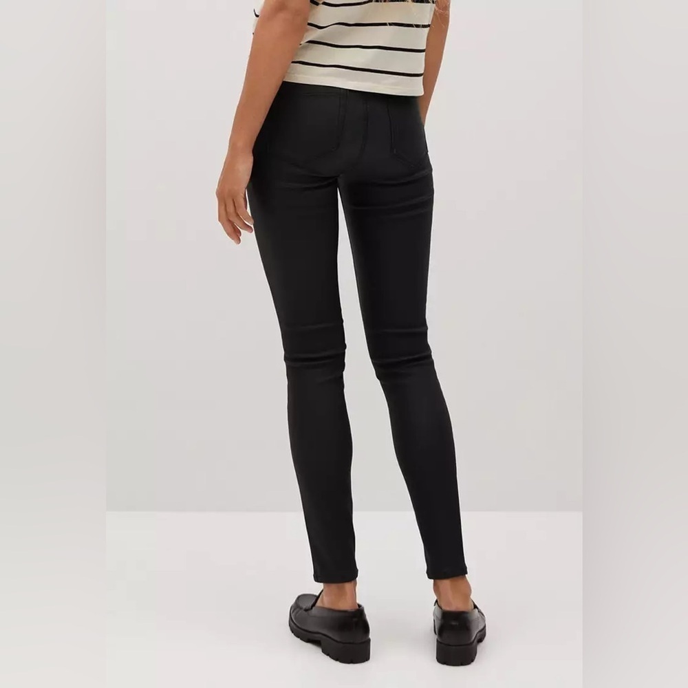 MANGO High Waist Skinny Jeans 'Noa' in Black 2025 - Picture 2 of 14